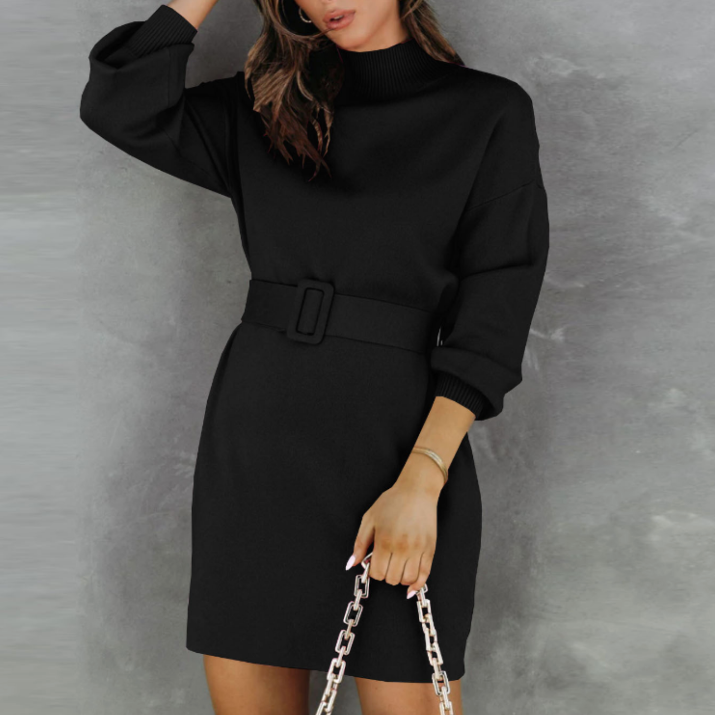 C��cilie | Effortless and Chic Winterkleid